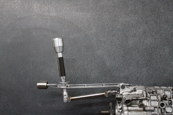 Garagistic Carbon Fiber Supreme Short Shifter - E46, E36, E30, Z4, Z3-Shifters-grip-drift-Bare-Short-Aluminum Standard-Garagistic-bmw