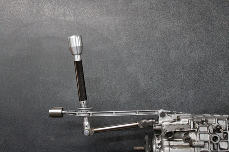 Garagistic Carbon Fiber Supreme Short Shifter - E46, E36, E30, Z4, Z3-Shifters-grip-drift-Bare-Medium-Aluminum Standard-Garagistic-bmw