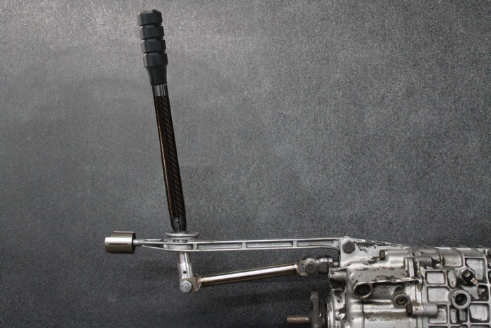 Garagistic Carbon Fiber Supreme Short Shifter - E46, E36, E30, Z4, Z3-Shifters-grip-drift-Black Anodized-Tall-Aluminum Knurled-Garagistic-bmw