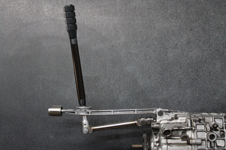 Garagistic Carbon Fiber Supreme Short Shifter - E46, E36, E30, Z4, Z3-Shifters-grip-drift-Black Anodized-Tall-Aluminum Knurled-Garagistic-bmw