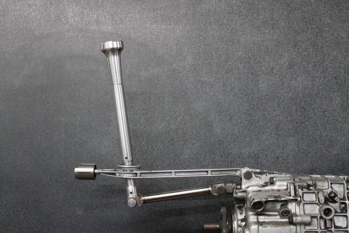 Garagistic BMW "Supreme" Short Shifter - E30, E36, E46, Z3, Z4-Shifters-grip-drift-Bare-Medium-Aluminum Vintage W/Emblem-Garagistic-bmw