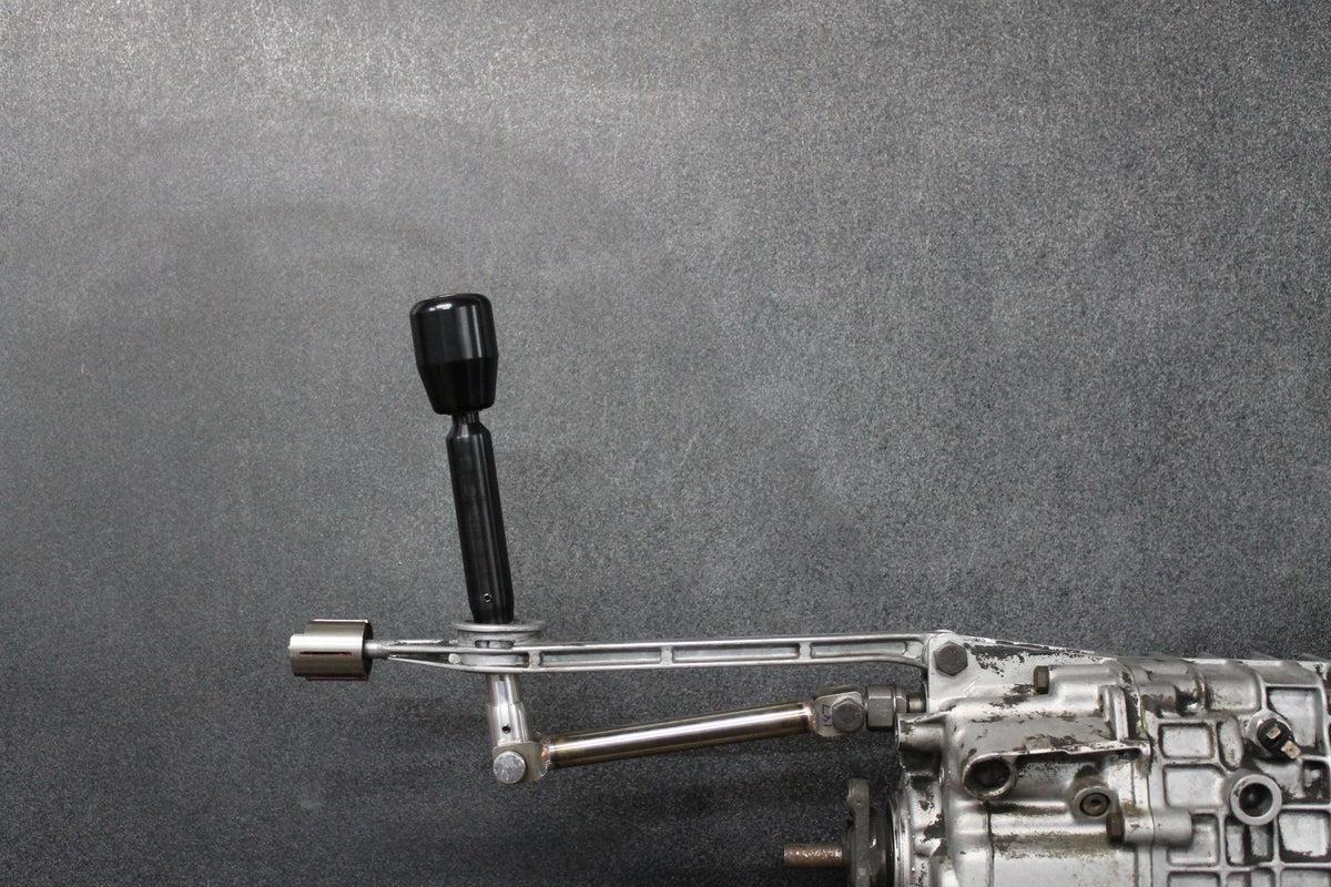 Garagistic BMW "Supreme" Short Shifter - E30, E36, E46, Z3, Z4-Shifters-grip-drift-Black Anodized-OEM-Aluminum Standard W/Emblem-Garagistic-bmw