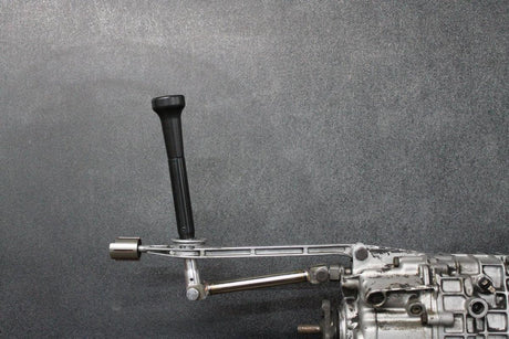 Garagistic BMW "Supreme" Short Shifter - E30, E36, E46, Z3, Z4-Shifters-grip-drift-Black Anodized-Short-Delrin Vintage W/Emblem-Garagistic-bmw