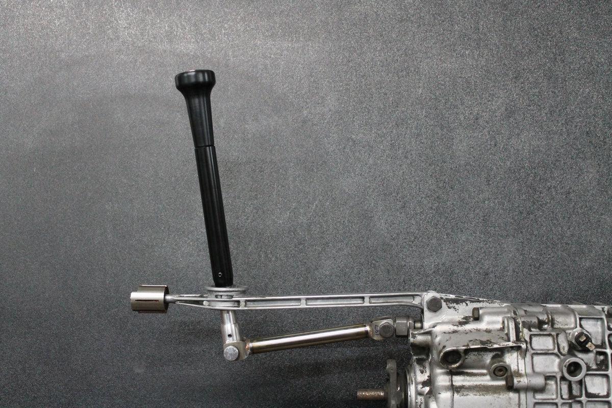 Garagistic BMW "Supreme" Short Shifter - E30, E36, E46, Z3, Z4-Shifters-grip-drift-Black Anodized-Medium-Aluminum Vintage W/Emblem-Garagistic-bmw
