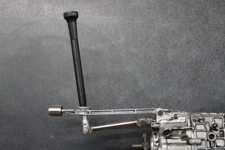 Garagistic BMW "Supreme" Short Shifter - E30, E36, E46, Z3, Z4-Shifters-grip-drift-Black Anodized-Tall-Delrin Vintage W/Emblem-Garagistic-bmw