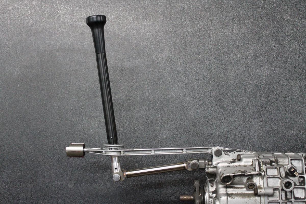 Garagistic BMW "Supreme" Short Shifter - E30, E36, E46, Z3, Z4-Shifters-grip-drift-Black Anodized-Tall-Aluminum Vintage W/Emblem-Garagistic-bmw