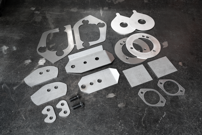 E46 Complete Chassis Reinforcement Kit - (323, 325, 328, 330, and M3)-Reinforcement Plates-grip-drift-M3-Bare Shock Reinforcement-Garagistic-bmw