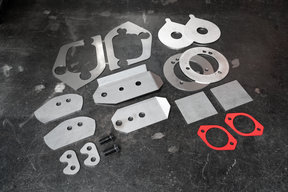 E46 Complete Chassis Reinforcement Kit - (323, 325, 328, 330, and M3)-Reinforcement Plates-grip-drift-M3-Red Shock Reinforcement-Garagistic-bmw