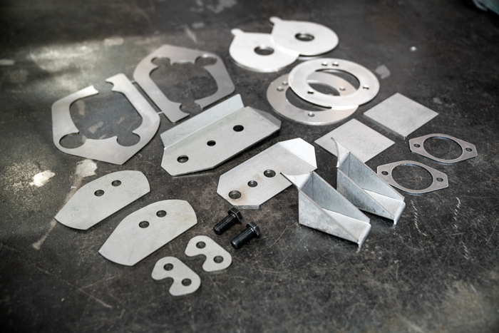 E46 Complete Chassis Reinforcement Kit - (323, 325, 328, 330, and M3)-Reinforcement Plates-grip-drift-M3-Red Shock Reinforcement-Garagistic-bmw