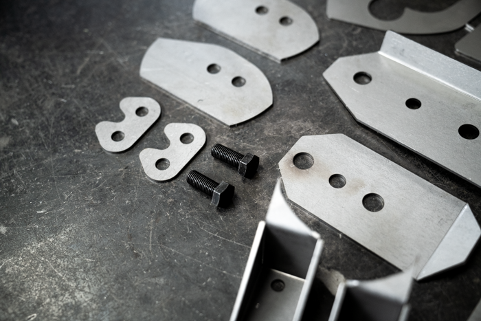 E46 Complete Chassis Reinforcement Kit - (323, 325, 328, 330, and M3)-Reinforcement Plates-grip-drift-M3-Red Shock Reinforcement-Garagistic-bmw