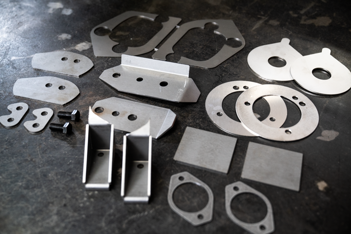 E46 Complete Chassis Reinforcement Kit - (323, 325, 328, 330, and M3)-Reinforcement Plates-grip-drift-M3-Red Shock Reinforcement-Garagistic-bmw