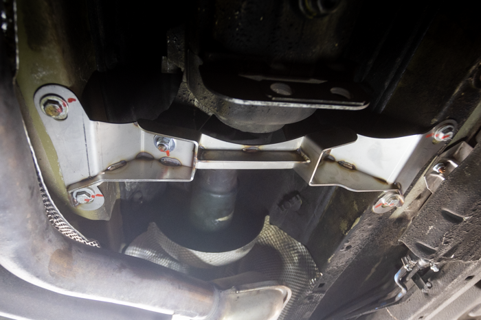E46 5 Speed Heavy Duty Transmission Brace - 325, 330-Motor and Transmission Mounts-grip-drift-No Thanks!-Garagistic-bmw