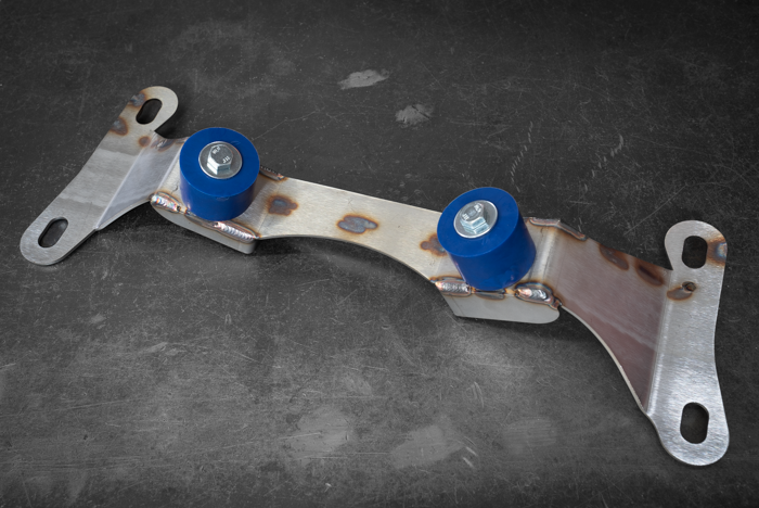 E46 5 Speed Heavy Duty Transmission Brace - 325, 330-Motor and Transmission Mounts-grip-drift-Yes 95a poly (medium)-Garagistic-bmw