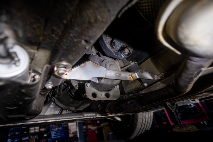 E46 5 Speed Heavy Duty Transmission Brace - 325, 330-Motor and Transmission Mounts-grip-drift-No Thanks!-Garagistic-bmw