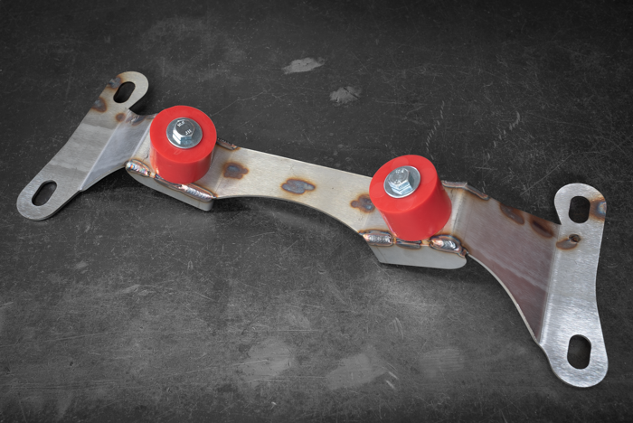 E46 5 Speed Heavy Duty Transmission Brace - 325, 330-Motor and Transmission Mounts-grip-drift-Yes 80a poly (soft)-Garagistic-bmw