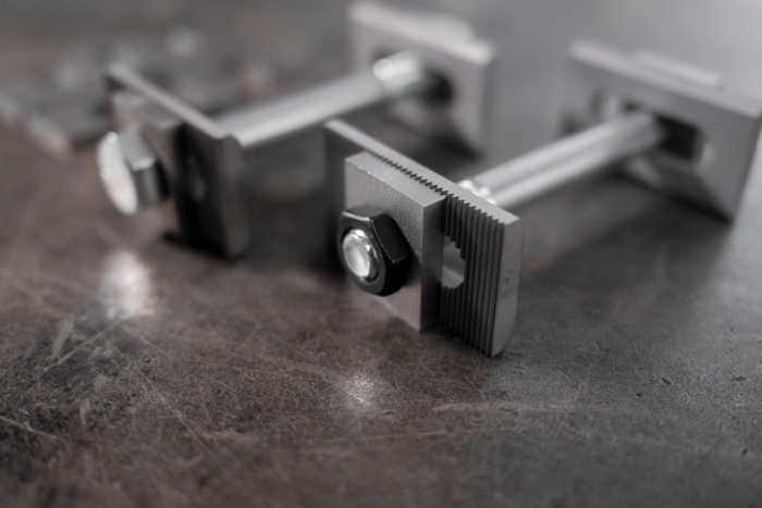 BMW E30 Serrated Camber and Toe Adjustment Brackets