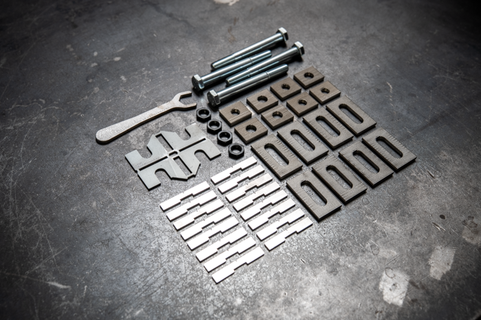 BMW E30 Serrated Camber and Toe Adjustment Brackets