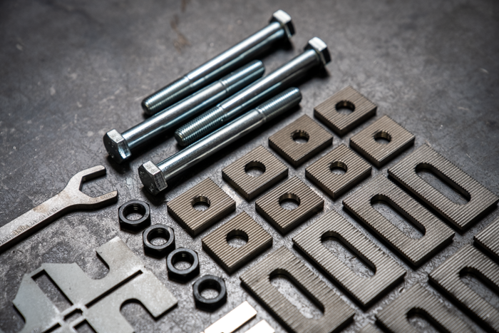 BMW E30 Serrated Camber and Toe Adjustment Brackets
