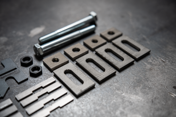 BMW E30 Serrated Camber and Toe Adjustment Brackets