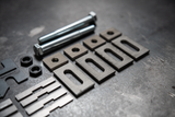 BMW E30 Serrated Camber and Toe Adjustment Brackets