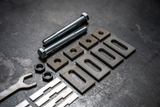 BMW E30 Serrated Camber and Toe Adjustment Brackets