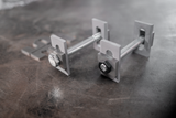 BMW E30 Serrated Camber and Toe Adjustment Brackets