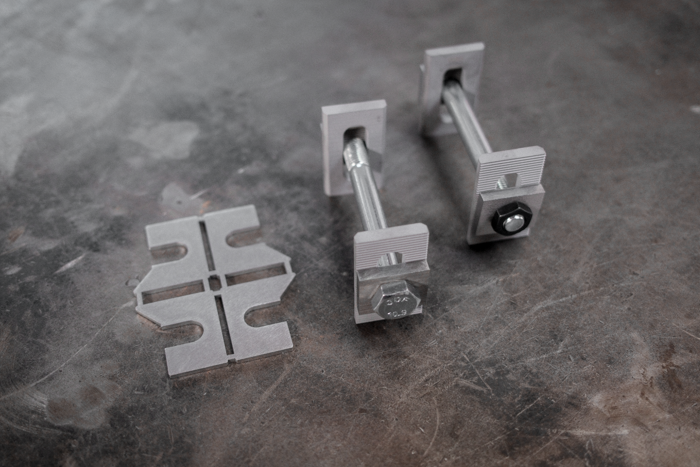 BMW E30 Serrated Camber and Toe Adjustment Brackets