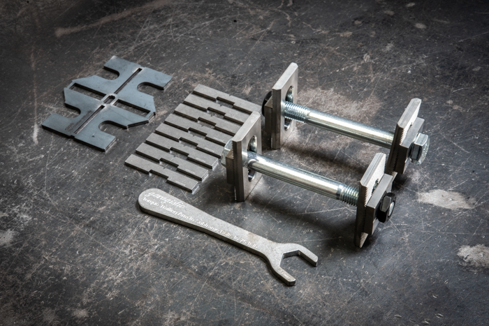 BMW E30 Serrated Camber and Toe Adjustment Brackets