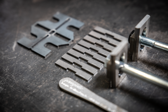 BMW E30 Serrated Camber and Toe Adjustment Brackets