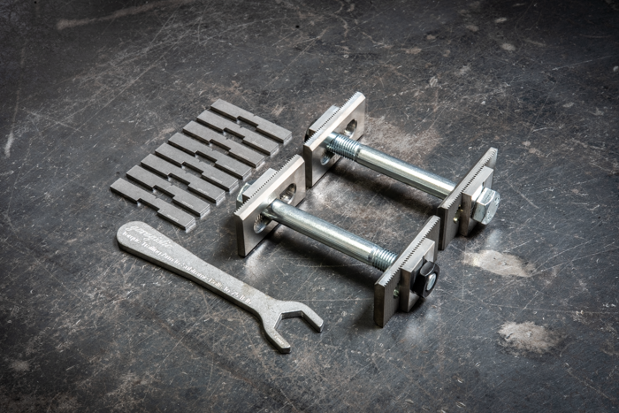 BMW E30 Serrated Camber and Toe Adjustment Brackets