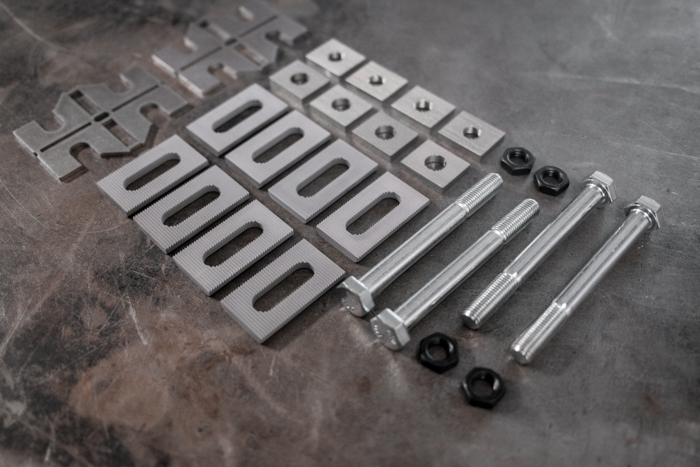 BMW E30 Serrated Camber and Toe Adjustment Brackets - Z3 compatible