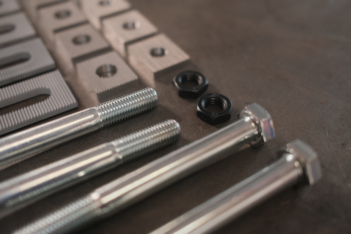 BMW E30 Serrated Camber and Toe Adjustment Brackets - Z3 compatible