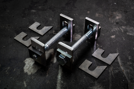 BMW E30 Serrated Camber and Toe Adjustment Brackets - Z3 compatible-Alignment Parts-grip-drift-Camber only-Garagistic-bmw
