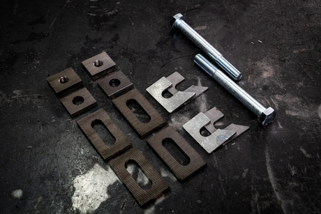 BMW E30 Serrated Camber and Toe Adjustment Brackets - Z3 compatible-Alignment Parts-grip-drift-Camber only-Garagistic-bmw