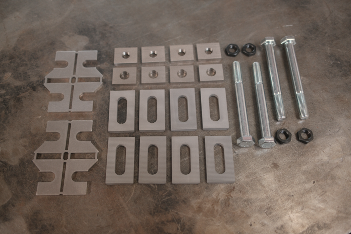 BMW E30 Serrated Camber and Toe Adjustment Brackets - Z3 compatible