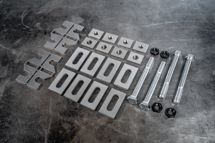 BMW E30 Serrated Camber and Toe Adjustment Brackets