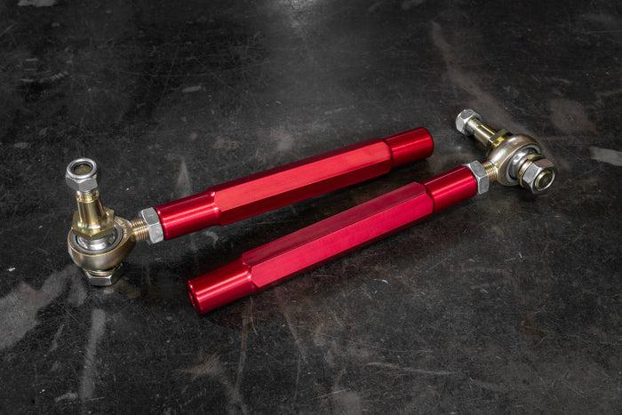 E46/Z4 Bump Steer Adjustable Tie Rods - Fits Z4, M3, 325i, 330 ...