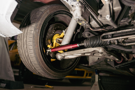 E30/E36 Extended Adjustable Tie Rods - For E46 control arm conversion-Steering Components-grip-drift-Garagistic-bmw