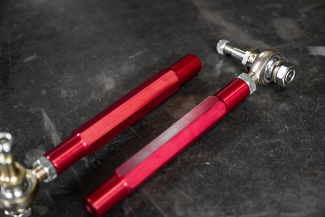 E30/E36 Extended Adjustable Tie Rods - For E46 control arm conversion-Steering Components-grip-drift-Garagistic-bmw