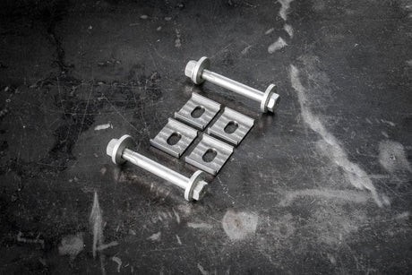 Garagistic Rear Subframe Camber and Toe Correction Brackets - E30, E28, E34, Z3-Alignment Parts-grip-drift-Half (Camber or Toe)-Include Eccentric Hardware-Garagistic-bmw