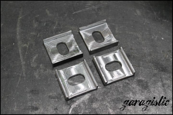 Garagistic Rear Subframe Camber and Toe Correction Brackets - E30, E28, E34, Z3-Alignment Parts-grip-drift-Half (Camber or Toe)-No Eccentric Hardware-Garagistic-bmw