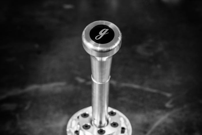 Vintage Aluminum Shift Knob for BMW E21, E28, E30-Shifter Accessories-grip-drift-Aluminum-Recessed Option-Garagistic Logo Emblem-Garagistic-bmw