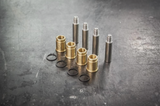 Mercedes Brass Brake Caliper Guide Bushing Kit - (ATE Calipers, PN A0004200076)-Brake Parts-grip-drift-Standard (No Dust Caps)-Add ATE slider pins-Garagistic-bmw
