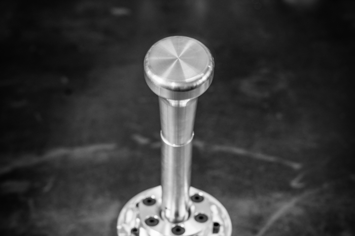 Vintage Aluminum Shift Knob for BMW E21, E28, E30-Shifter Accessories-grip-drift-Aluminum-Non-Recessed-No Emblem-Garagistic-bmw