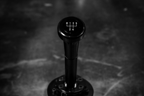 Vintage Aluminum Shift Knob for BMW E21, E28, E30-Shifter Accessories-grip-drift-Anodized-Recessed Option-5 Speed Emblem-Garagistic-bmw