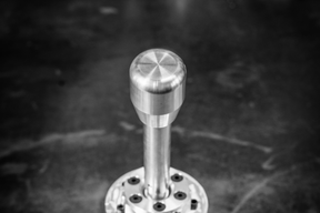 Standard Aluminum Shift Knob for BMW E21, E28, E30, E34, E36, E46-Shifter Accessories-grip-drift-Aluminum-Non-Recessed-No Emblem-Garagistic-bmw