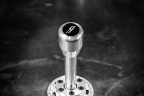 Standard Aluminum Shift Knob for BMW E21, E28, E30, E34, E36, E46-Shifter Accessories-grip-drift-Aluminum-Recessed Option-Garagistic Logo Emblem-Garagistic-bmw