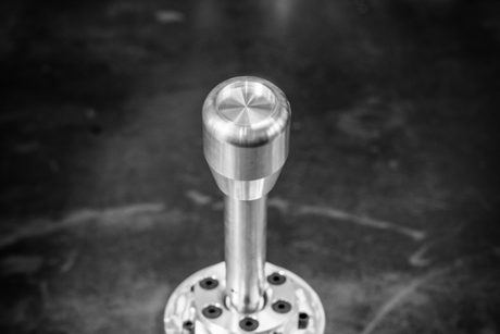 Standard Aluminum Shift Knob for BMW E21, E28, E30, E34, E36, E46-Shifter Accessories-grip-drift-Aluminum-Recessed Option-No Emblem-Garagistic-bmw