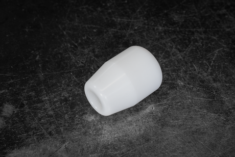 Standard White Delrin Shift Knob for BMW E21, E28, E30, E34, E36, E46-Shifter Accessories-grip-drift-No thanks!-No Emblem-Garagistic-bmw
