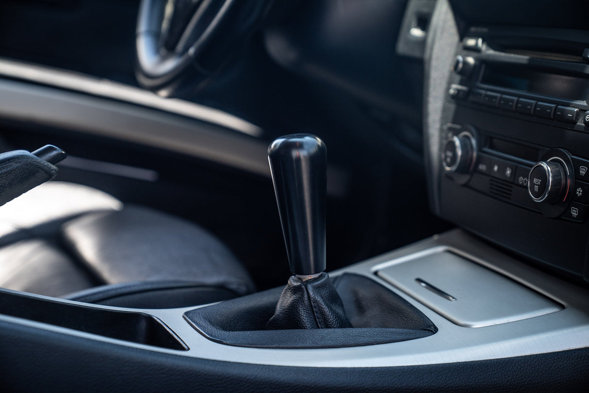White Bat Delrin Shift Knob for BMW E21, E28, E30, E34, E36, E46-Shifter Accessories-grip-drift-White-Garagistic-bmw